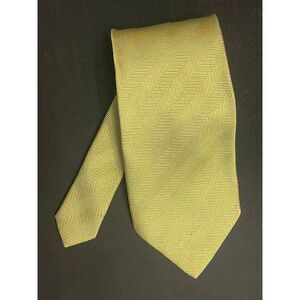 Ermenegildo Zegna Mens Green Pattern 100% Silk luxerious‎ Tie